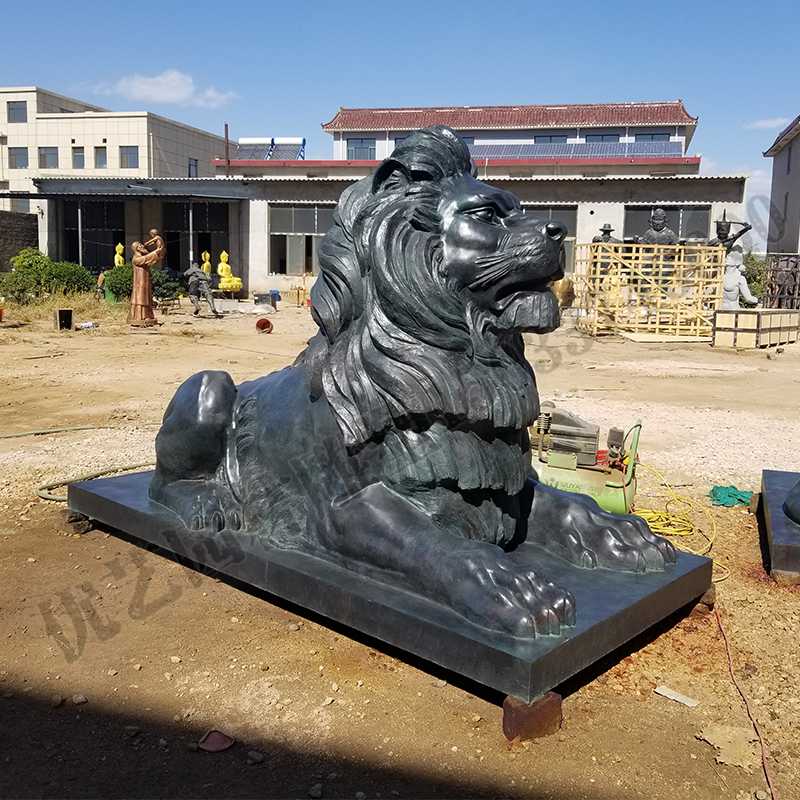 匯豐銅獅子，銅雕塑廠家，歐式銅獅子，銀行銅獅子雕塑